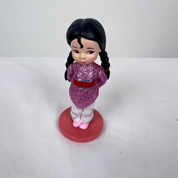 Disney Animator Princess 3" Figures set of 9 Ariel Belle Snow White Pocahontas - Picture 6 of 16